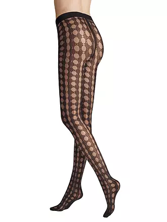 HUDSON | Modestrumpfhose CRAZY DOTS 40DEN black | 
